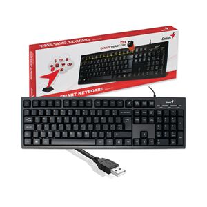 Genius USB Desktop Smart Keyboard Black Genius USB Desktop Smart Keyboard Black
